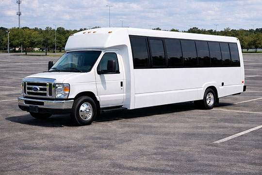 25-passenger minibus available for charter in Oxford, OH